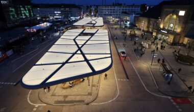 Wie der neue Busbahnhof ZOB auf dem Europaplatz ankommt