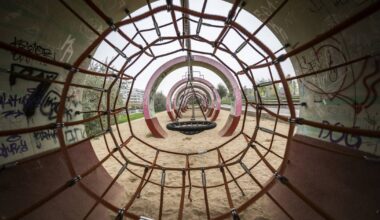 Das ist der Maurice-Ravel-Park in Pempelfort