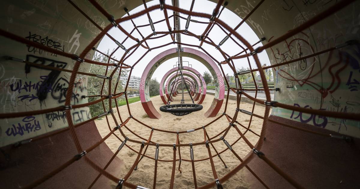 Das ist der Maurice-Ravel-Park in Pempelfort