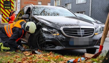 Ein Mensch leicht verletzt nach Verkehrsunfall in Wuppertal