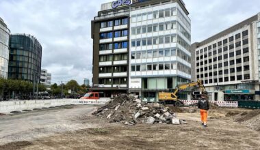 Tuchtinsel: Stadt Düsseldorf begrünt Schandfleck