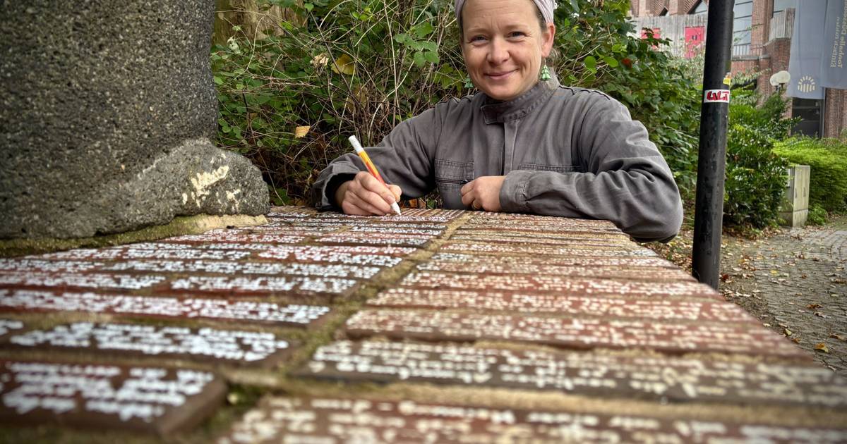 Vera Vorneweg hat das Rübsal-Ehrenmal "überschrieben"