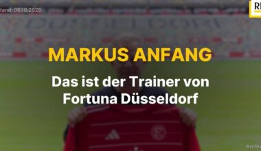 Das ist der Trainer von Fortuna Düsseldorf