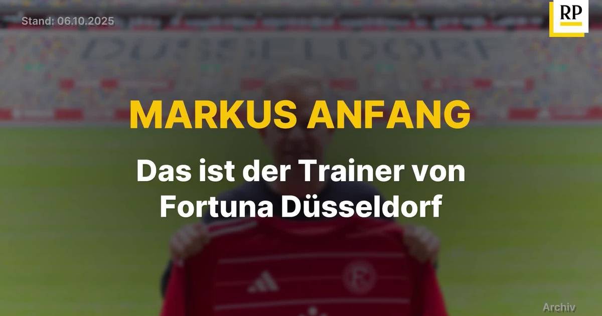 Das ist der Trainer von Fortuna Düsseldorf