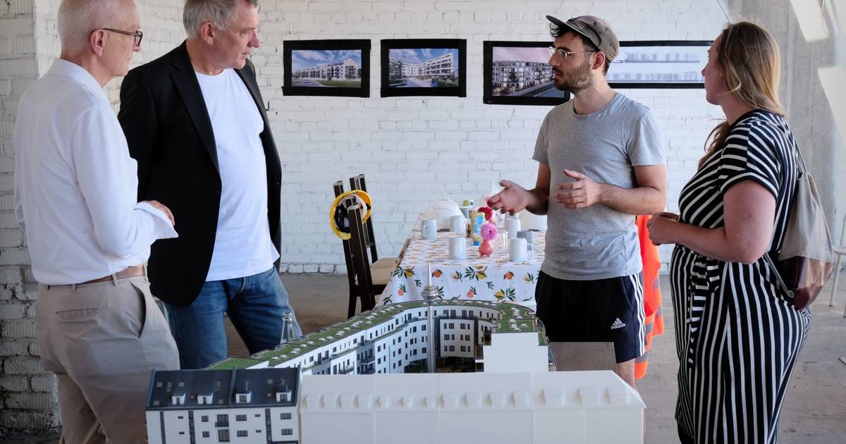 Linke und Immobilienunternehmer treffen sich