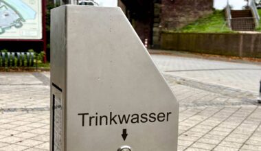 Jetzt hat auch Orsoy einen öffentlichen Trinkwasserbrunnen