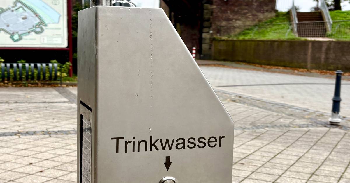 Jetzt hat auch Orsoy einen öffentlichen Trinkwasserbrunnen