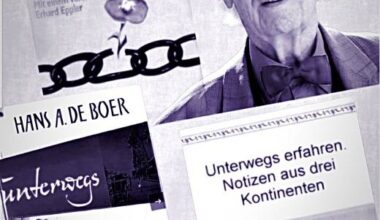 Hans de Boer und seine Zivilcourage gegen Gleichgültigkeit