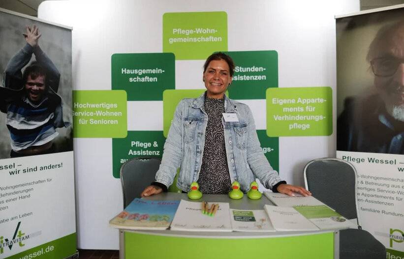 Erfolgreiche Gesundheitsmesse bei Pflege Wessel