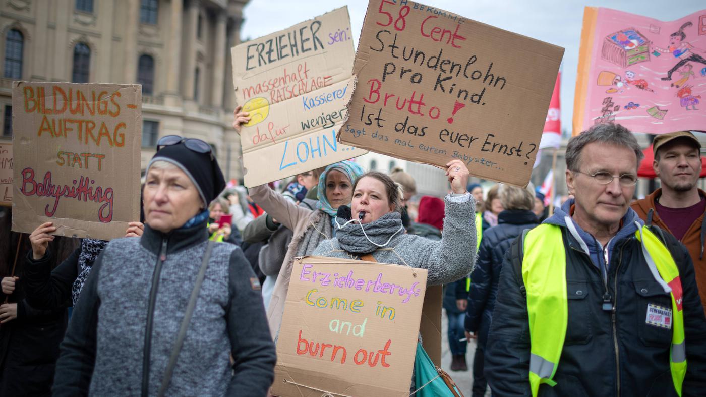 Dreitägiger Lehrerstreik in Berlin gestartet – Bildungssenatorin kritisiert GEW