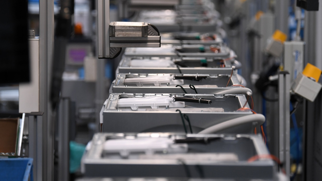 Waschmaschinen wurden bisher im Bosch-Siemens-Werk in Nauen, Deutschland, hergestellt.