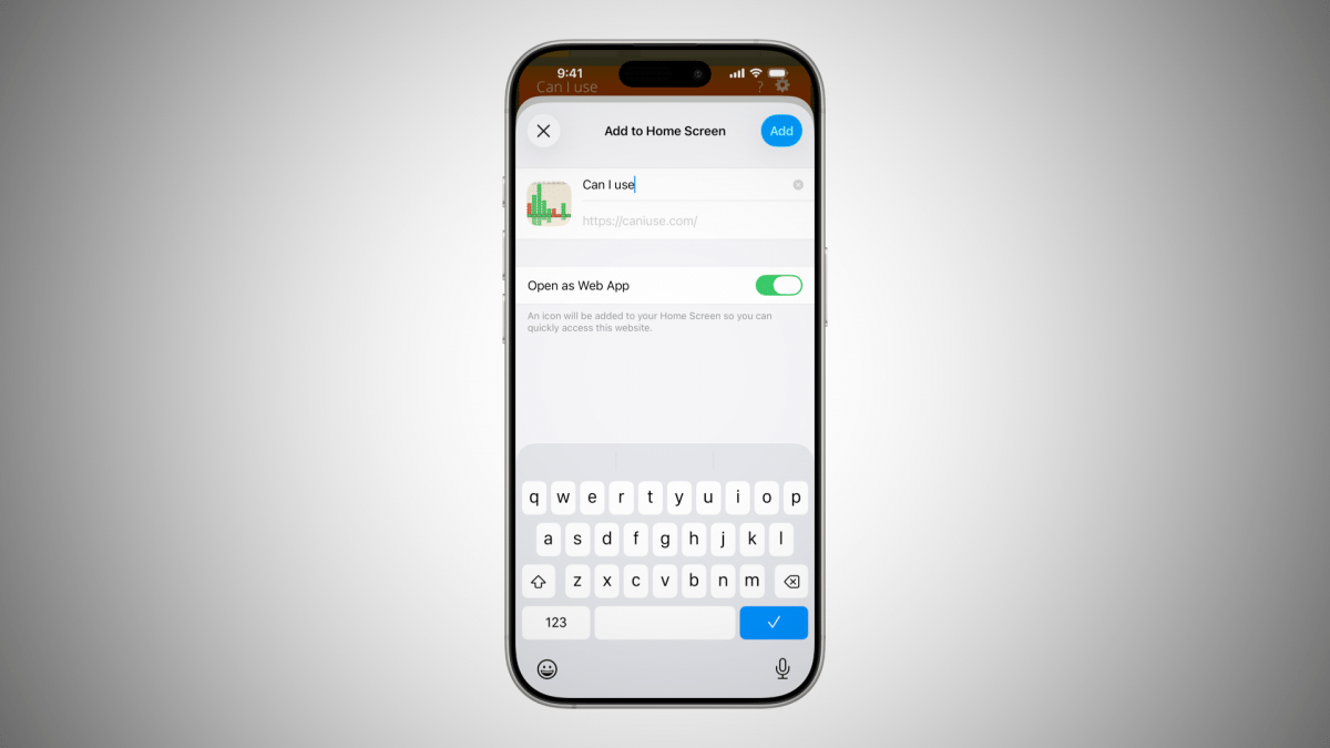 iOS 26 und iPadOS 26: Verändertes Web-App-Verhalten auf dem Homescreen