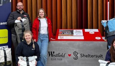 Spendenaktion im Westfield Ruhr Park in Bochum
