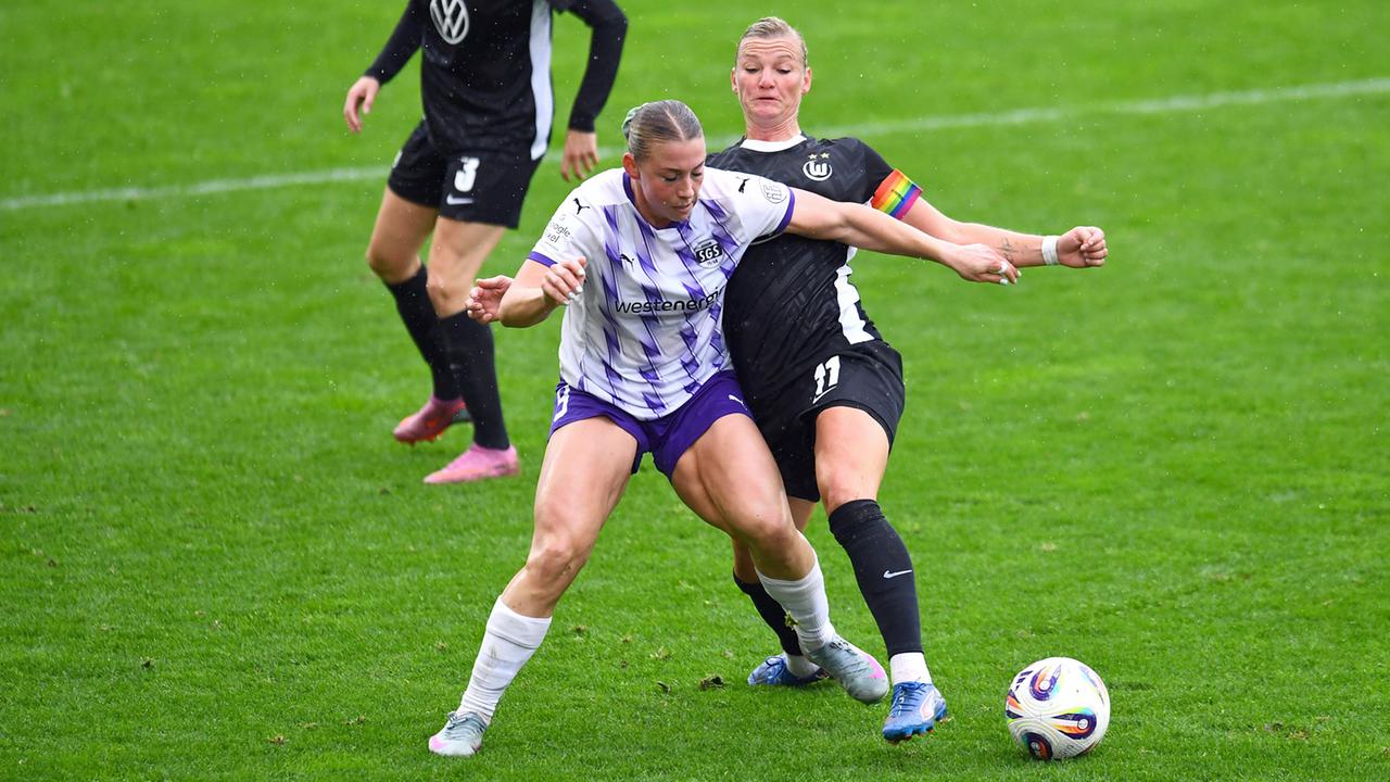 VfL Wolfsburg stürmt mit Torfestival bei der SGS Essen an die Spitze