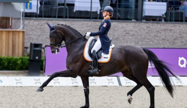 Marieke van der Putten (NED) darf Zantana RS2 mindestens zur WM 2026 in Aachen behalten. Dafür sorgte die N.O.P. ©️ EQWO.net
