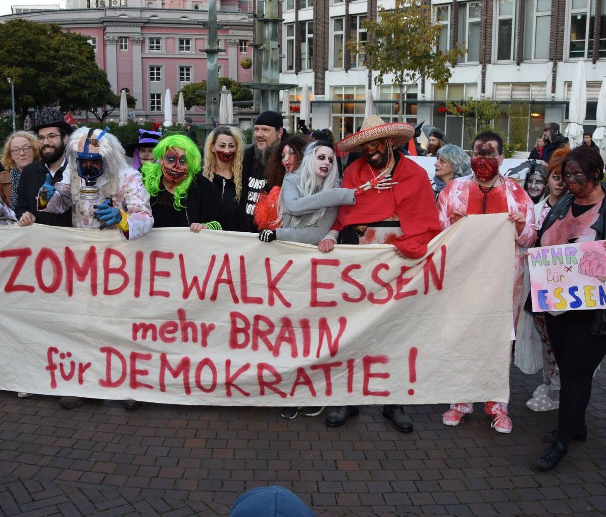 Halloween in Essen - Polizei und Feuerwehr bereiten sich vor