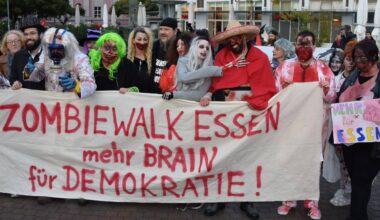 Halloween in Essen - Polizei und Feuerwehr bereiten sich vor