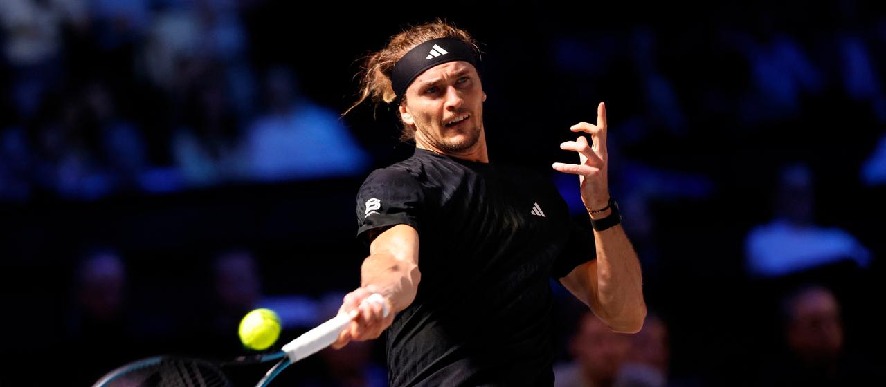 Deutschlands Alexander Zverev in Aktion | REUTERS/Lisa Leutner Deutschlands Alexander Zverev in Aktion