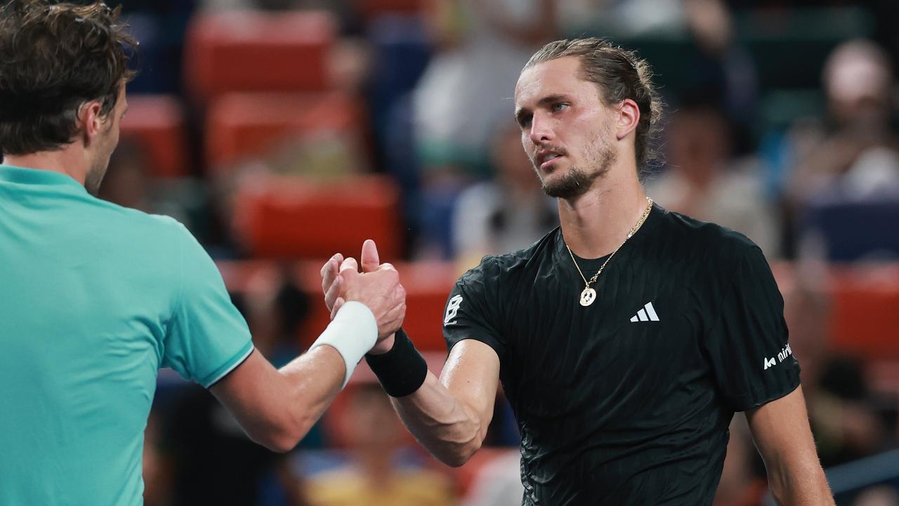 Masters in Shanghai : Zverev scheitert erneut an Rinderknech