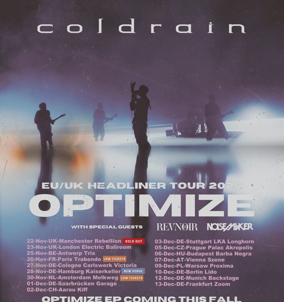 © coldrain - UK-EU OPTIMIZE TOUR 2025