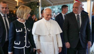 Pontifex-Reise - Papst Leo XIV. ruft im Libanon zu Frieden und Hoffnung auf - Politik