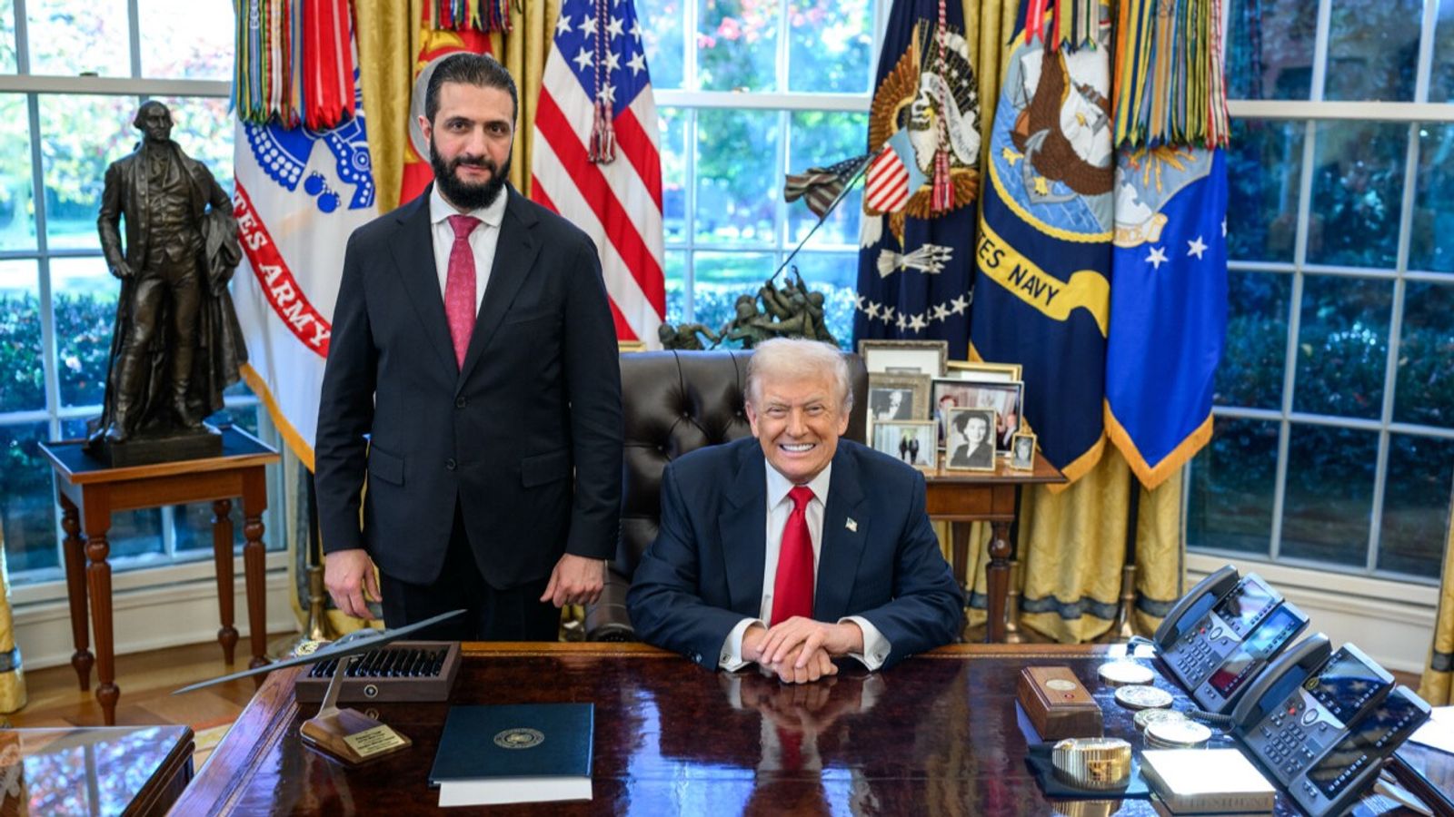 Trump empfängt ehemaligen al-Qaida-Anführer Ahmed al-Scharaa im Weißen Haus