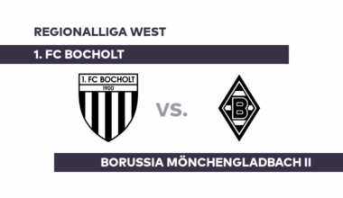 1. FC Bocholt - Borussia Mönchengladbach II: Sieben Partien ohne Niederlage: Gladbach setzt Erfolgsserie fort - Regionalliga West