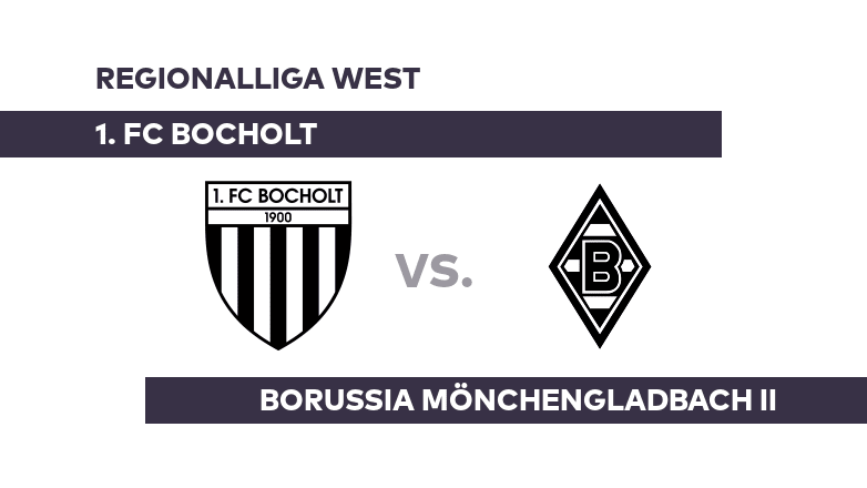 1. FC Bocholt - Borussia Mönchengladbach II: Sieben Partien ohne Niederlage: Gladbach setzt Erfolgsserie fort - Regionalliga West