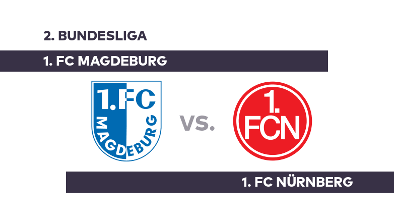 1. FC Magdeburg - 1. FC Nürnberg: Schwerer Prüfstein für Magdeburg - 2. Bundesliga
