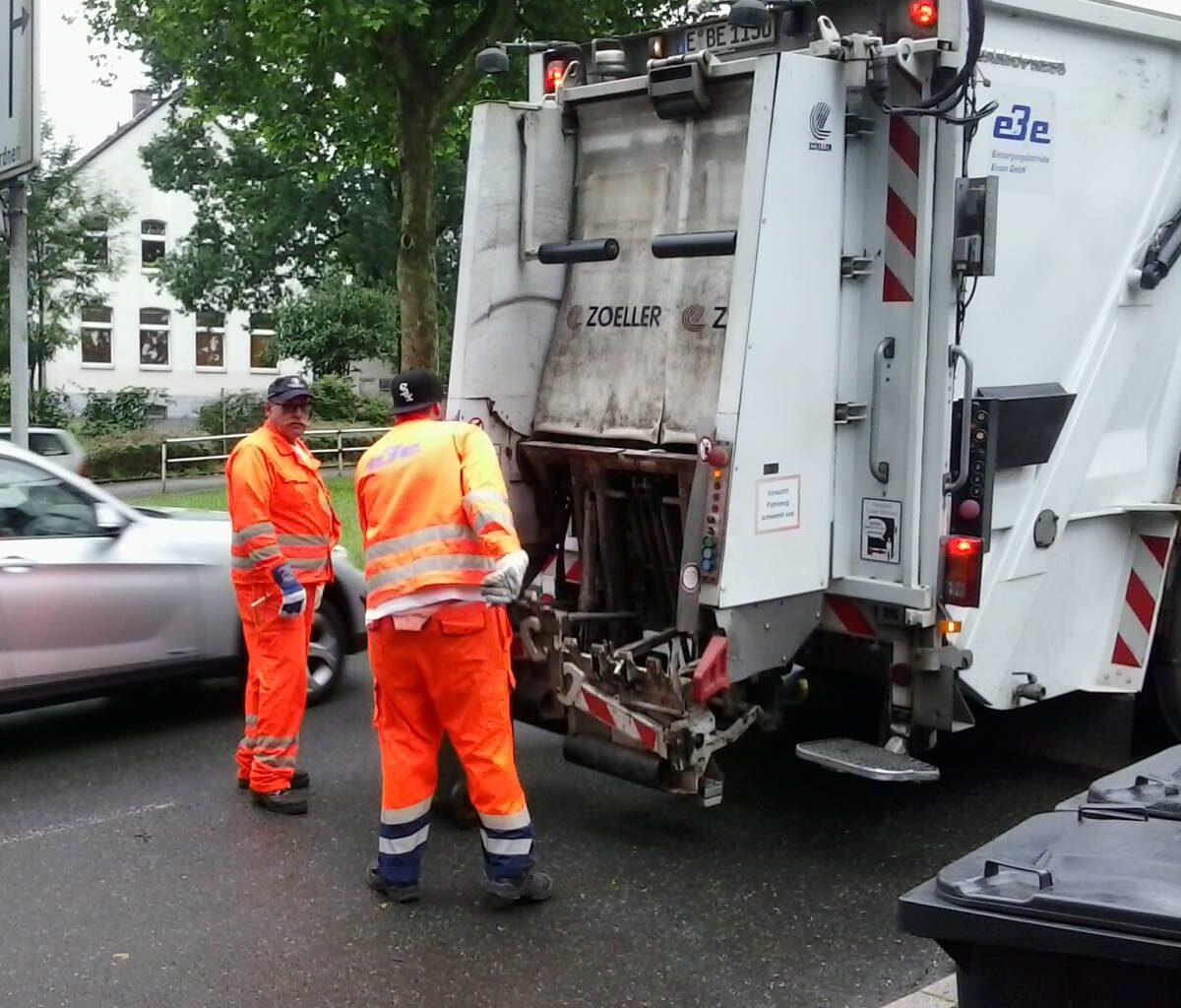 Mülltonnen in Essen werden später geleert