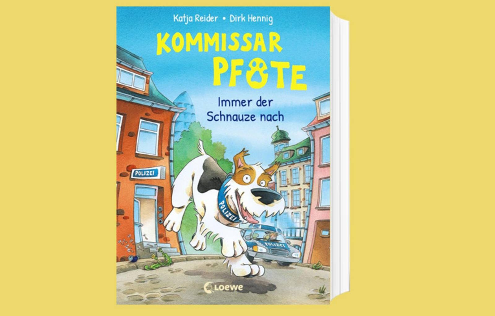 Das Cover zum Buch „Kommissar Pfote – Immer der Pfote nach“