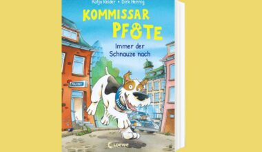 Das Cover zum Buch „Kommissar Pfote – Immer der Pfote nach“