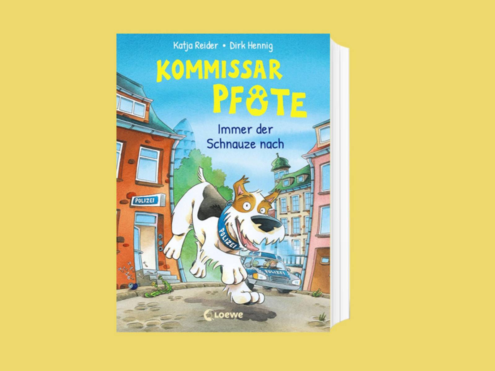 Das Cover zum Buch „Kommissar Pfote – Immer der Pfote nach“