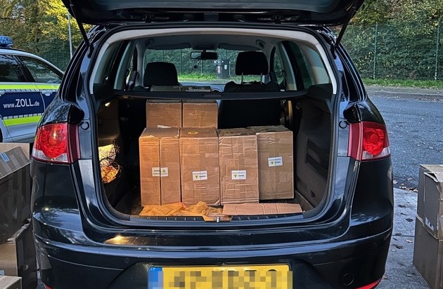 HZA-BI: Bielefelder Zoll zieht illegale E-Zigaretten aus dem Verkehr/Schmuggelversuch ...