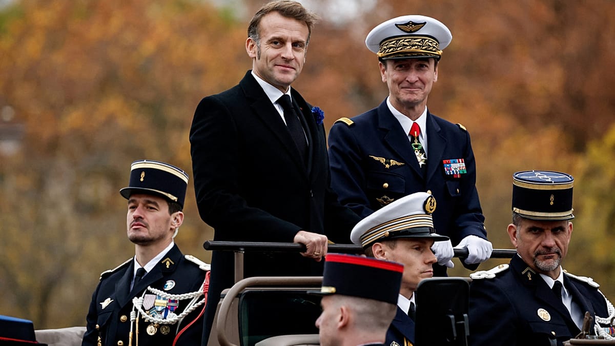 Nach umstrittener Rede - Macron verteidigt französischen General