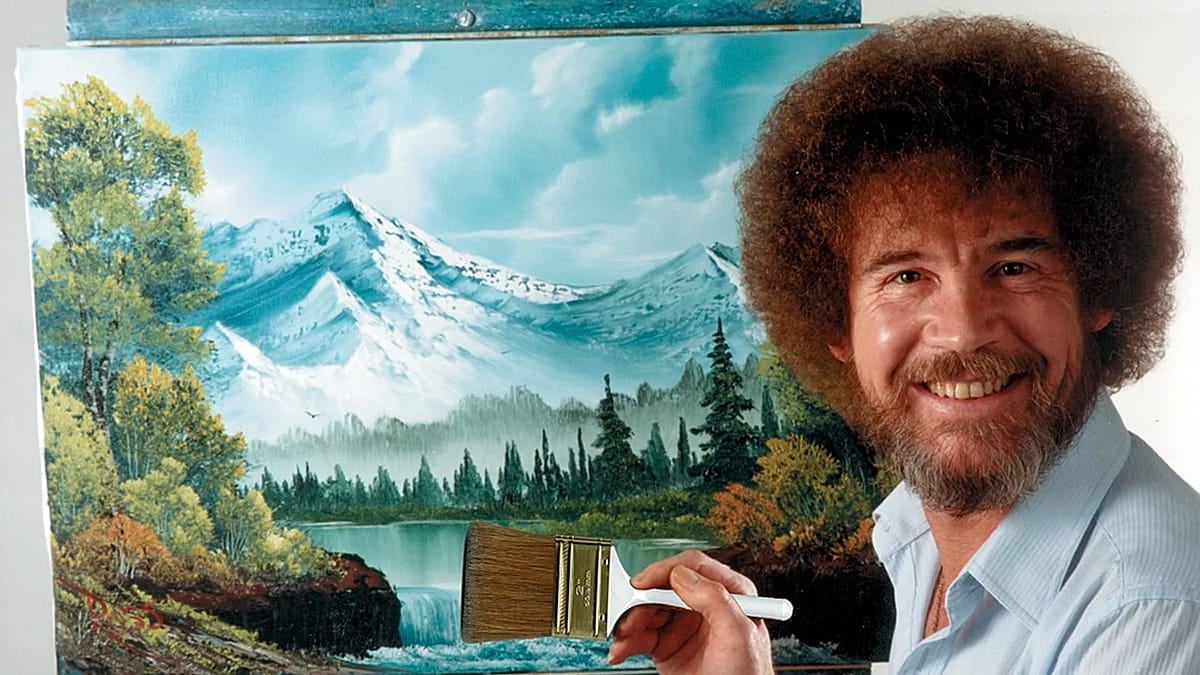 Gemälde des Malers Bob Ross für 600 Tausend Dollar versteigert