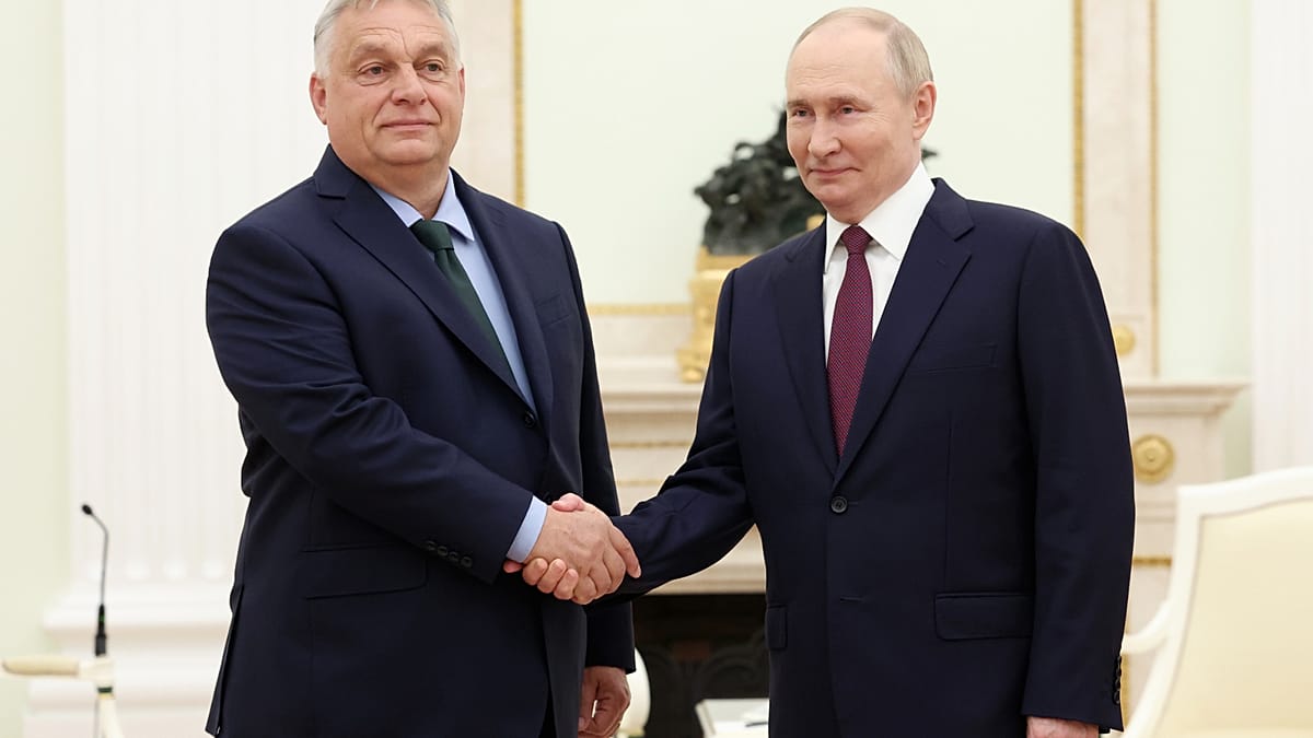 Alleingang nach Moskau: Orbán trifft Putin in Russland