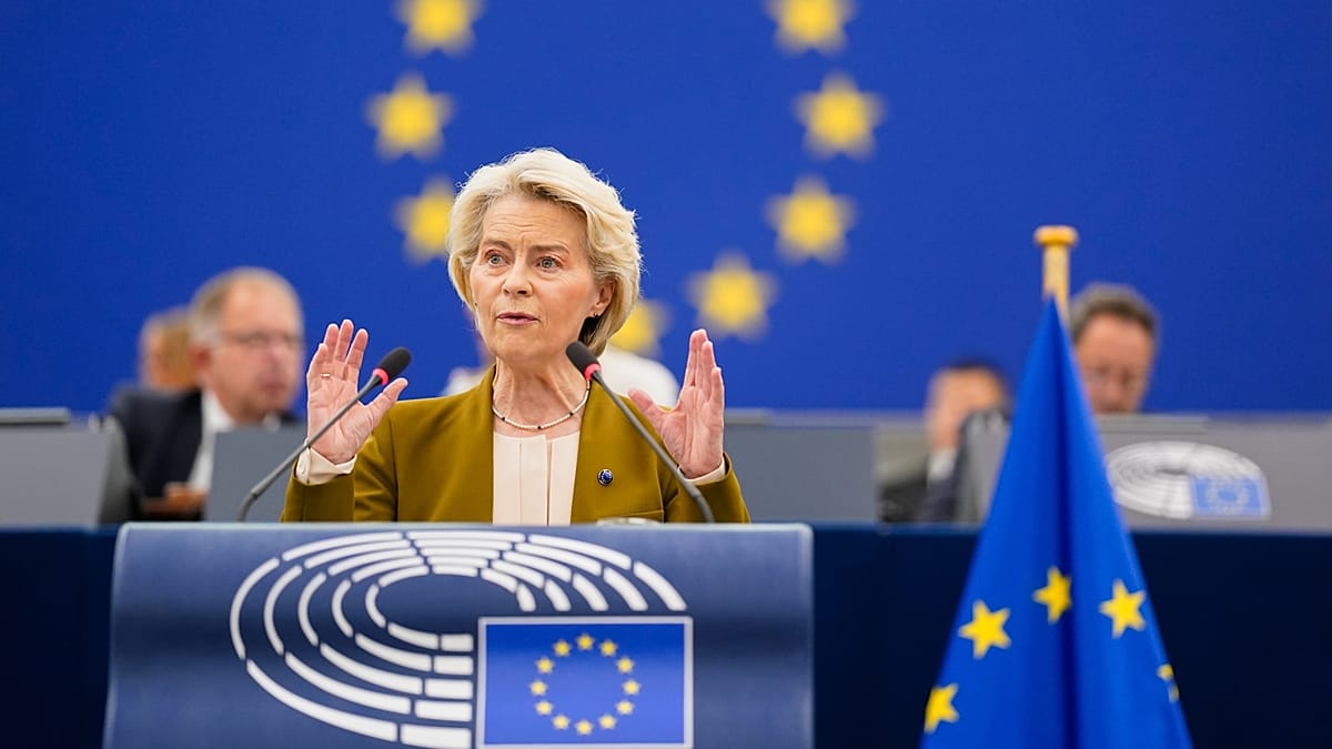 Von der Leyen zu Ukraine-Verhandlungen: "Russland hat seine Einstellung nicht geändert"