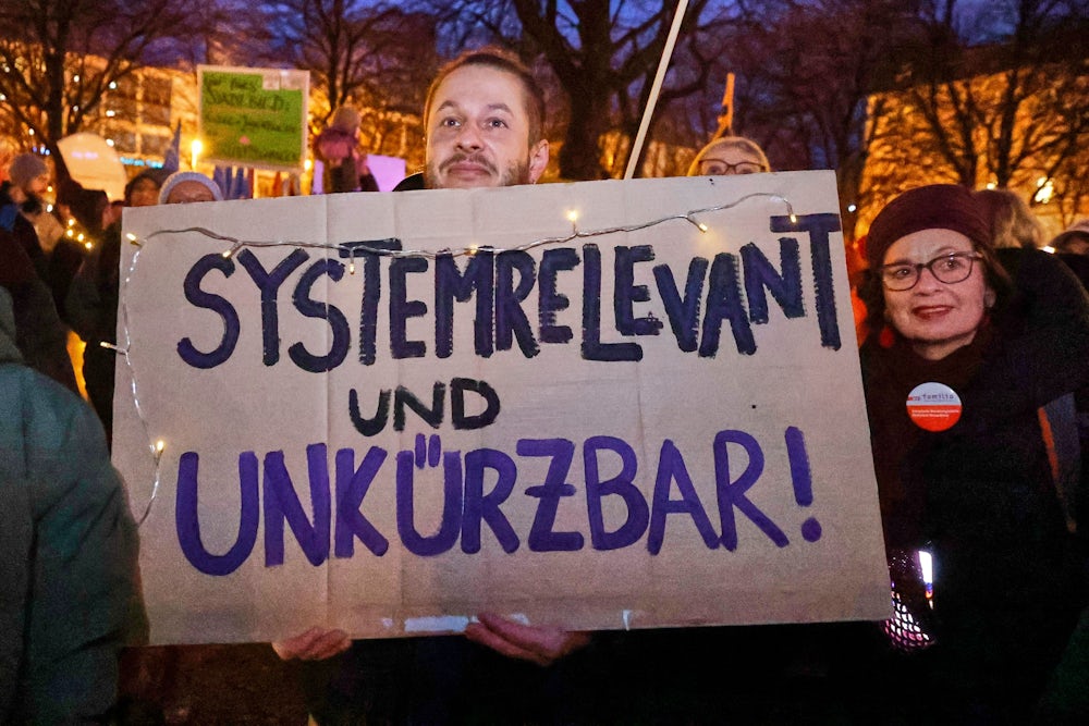 Die Menschen halten sich für ausgesprochen systemrelevant.