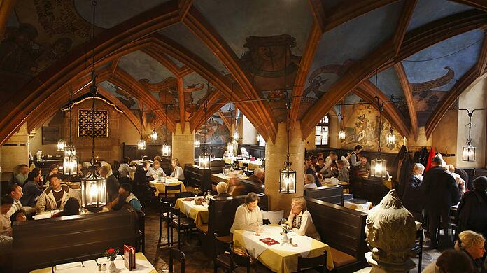 Feiert hier schon bald die Münchner Jugend? Nur noch bis Ende Jahr ist der Ratskeller unter dem Marienplatz ein Wirtshaus. (Archiv)