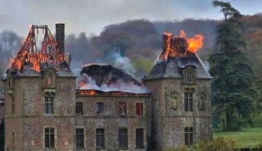 Frankreich: Feuer vernichtet jahrhundertealtes Kloster Mont-Dieu