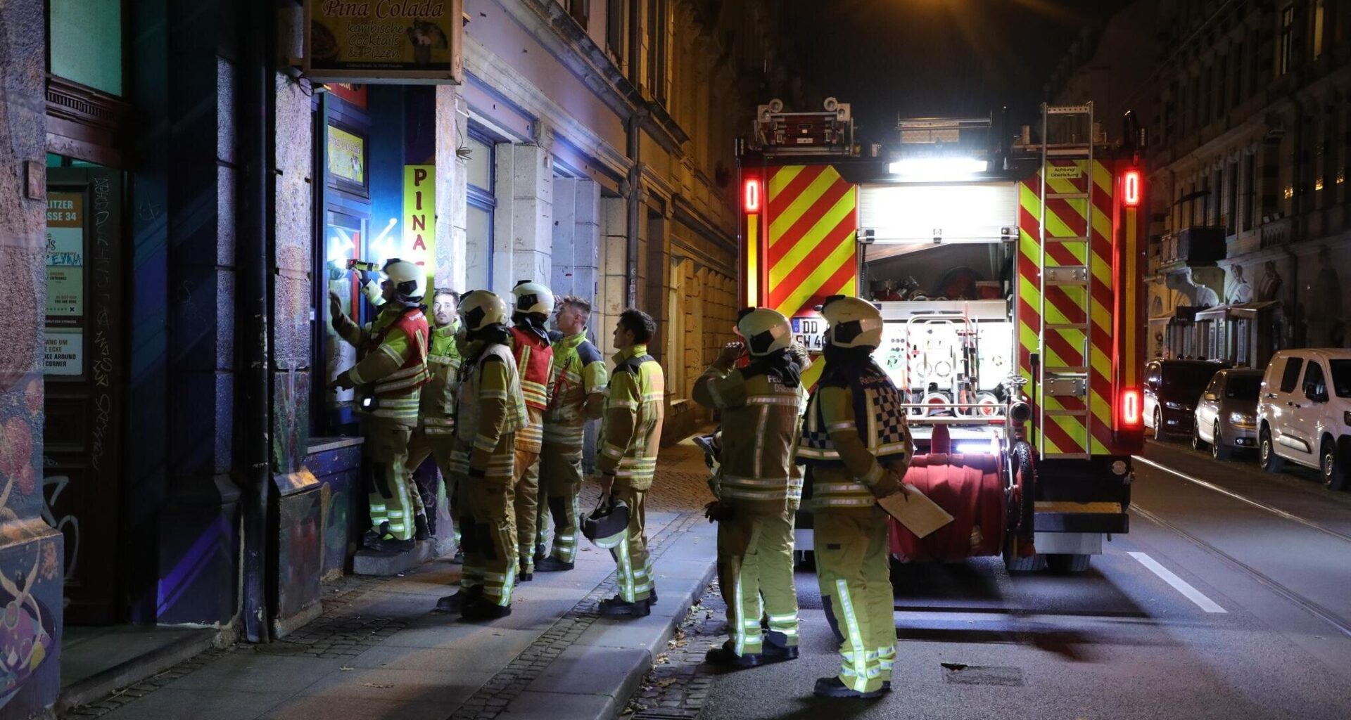 Brand in Bar sorgt für Feuerwehreinsatz in Dresden