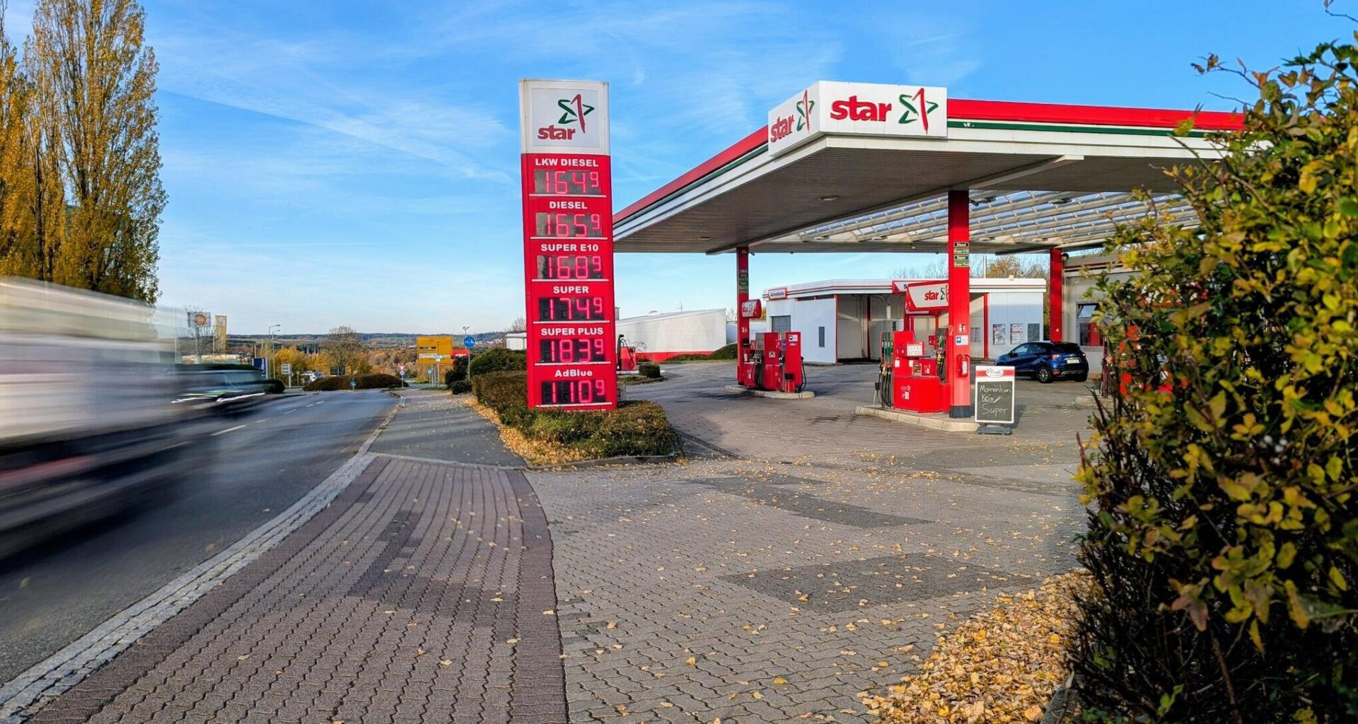 Tankstelle stoppt Verkauf von Super