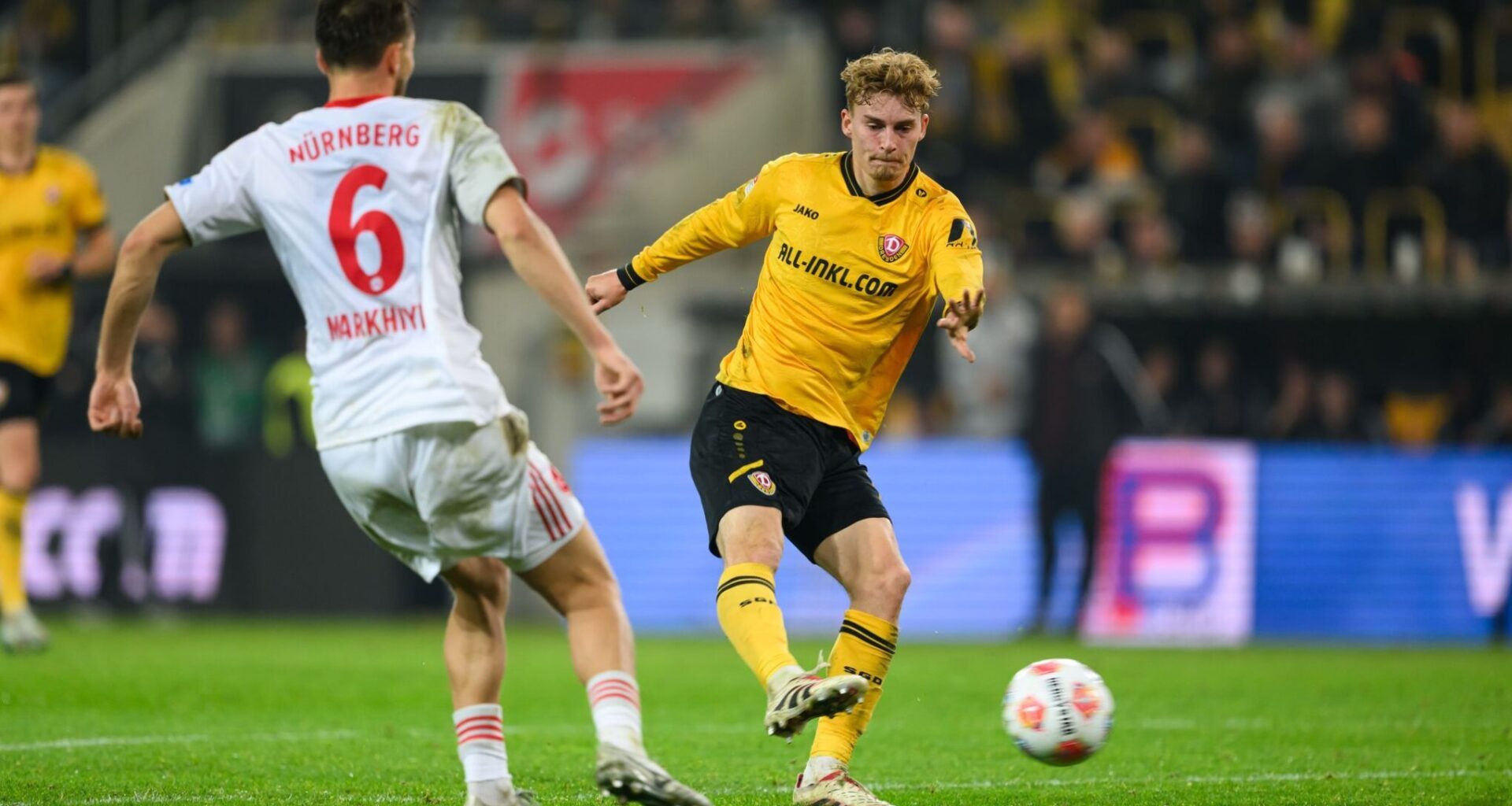 Nürnberg weiter auf dem Weg nach oben: 2:1 in Dresden