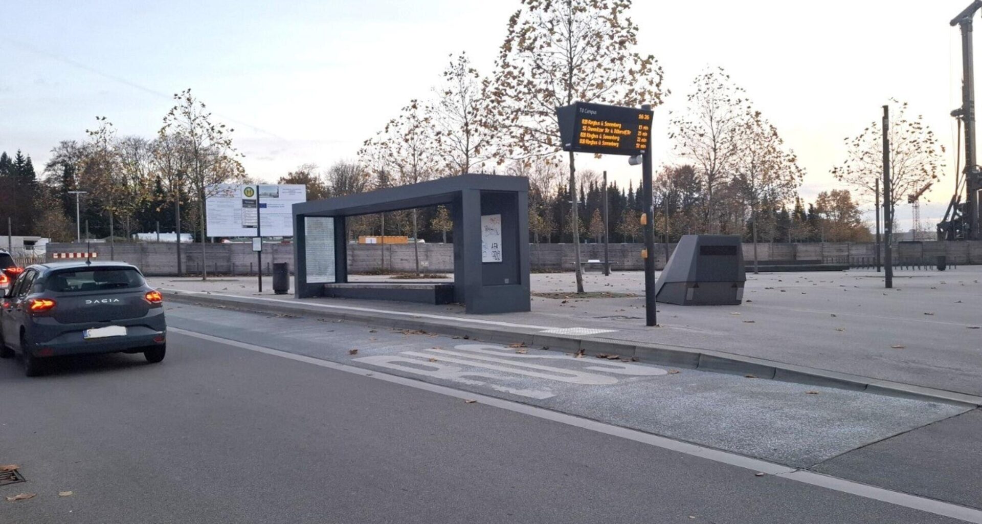 Superblitzer steht wieder an dieser tückischen Stelle in Chemnitz