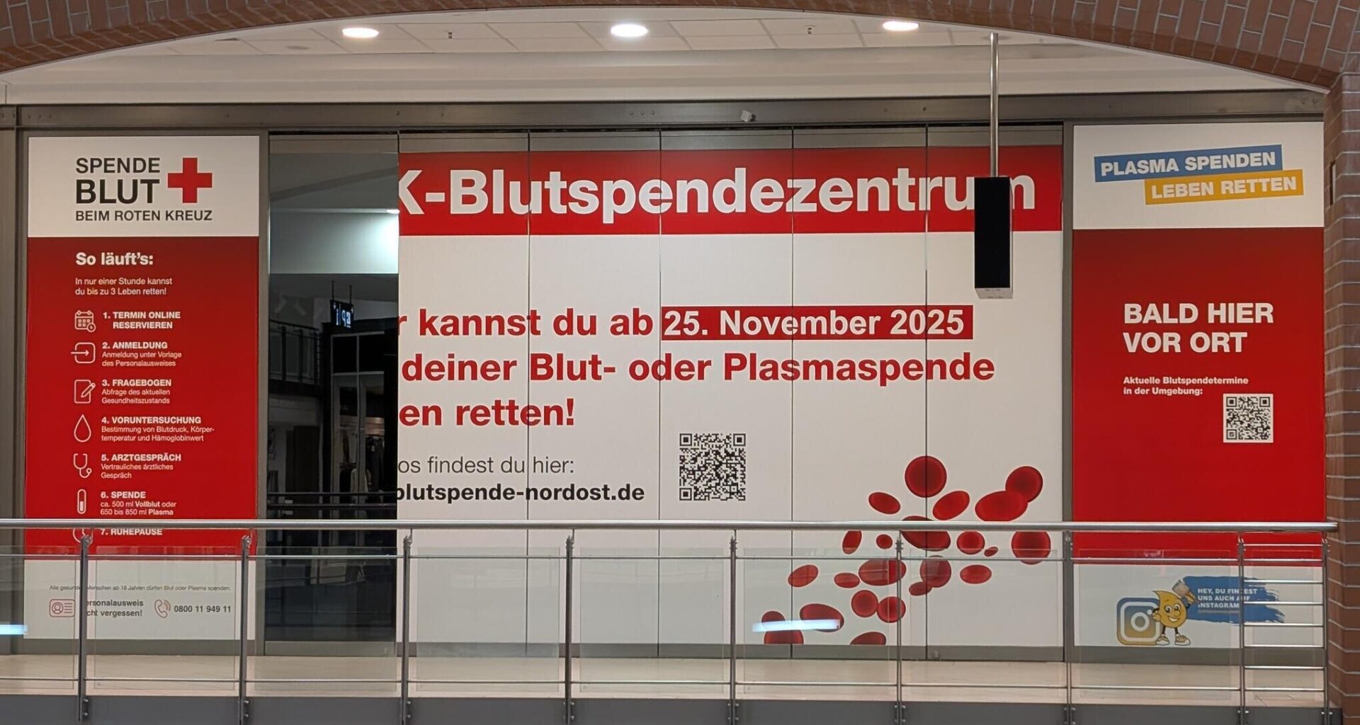 DRK-Blutspendezentrum in Chemnitz zieht an neuen Standort