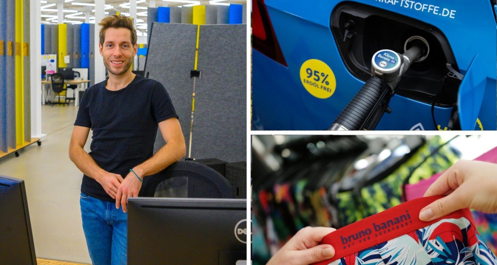 Wo Firmen und Ideen der Stadt überall präsent sind