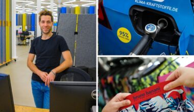 Wo Firmen und Ideen der Stadt überall präsent sind