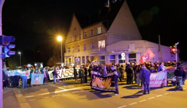 Demo gegen Identitäre Bewegung in Chemnitz