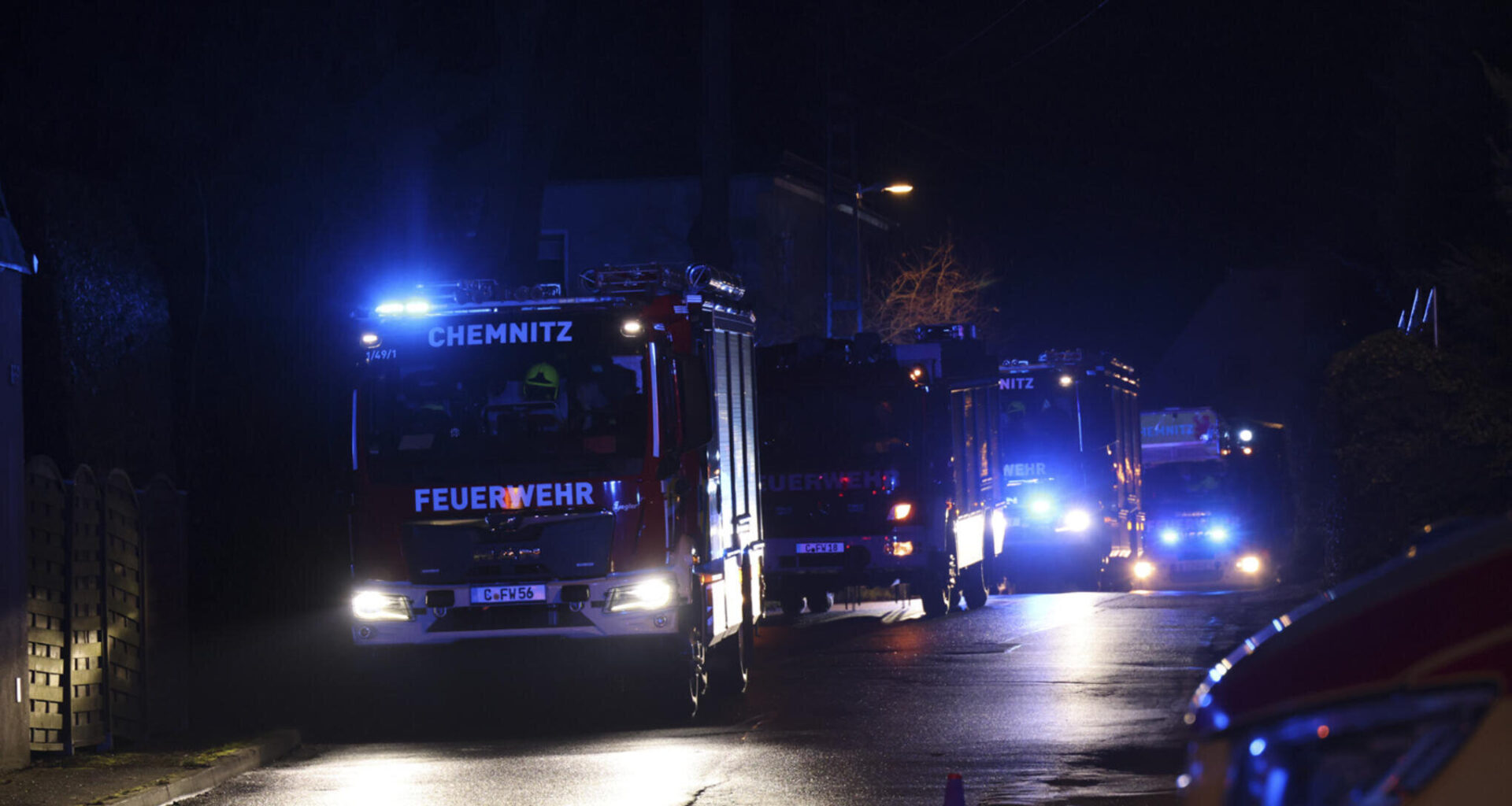 Streckensperrung zwischen Chemnitz und Leipzig: Notarzt im Einsatz